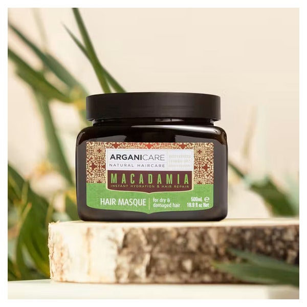 Arganicare Vitalisierende Maske für strapaziertes &amp; trockenes Haar 500 ml 1 St