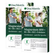 Produktabbildung: DocMorris Magnesium 400 mg Duo 2X60 St