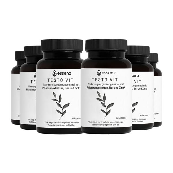 ESSENZ Testo Vit – Maca, Ashwagandha & Bockshornklee 540 St