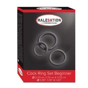MALESATION - Cock Ring Set Beginner 3 St