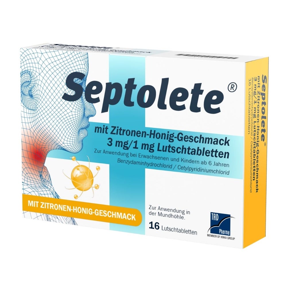 Septolete Zitronen-Honig 16 St