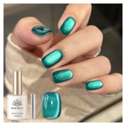Nagellack Gel UV Magnetic Cat Eye Kristallglas Blau Verträum 1 St