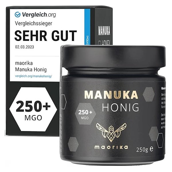 maorika Manuka Honig MGO 250+ 250 g