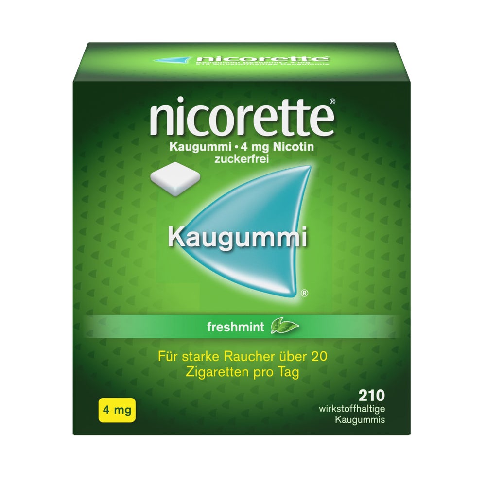 nicorette Kaugummi 4mg freshmint 210 St