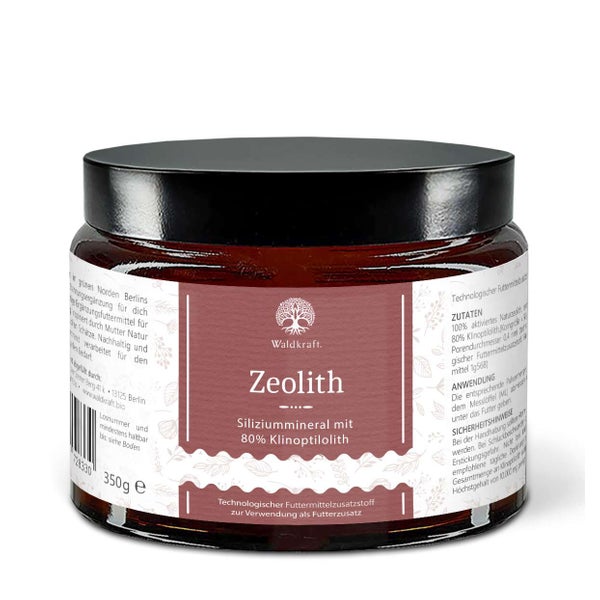 Zeolith – Naturmineral mit 80% Klinoptilolith - Tiegel 350g 0.35 kg