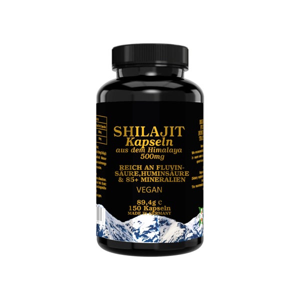 Shilajit Mumijo Kapseln - 1000mg Tagesdosis - Canitat M 60 g
