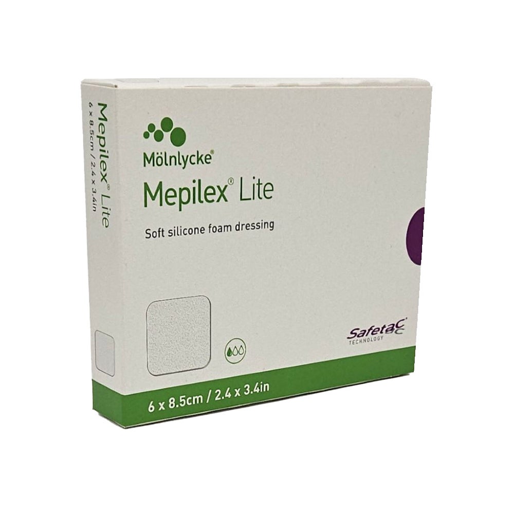 Mepilex Lite Schaumverband 6x8,5 cm ster 5 St