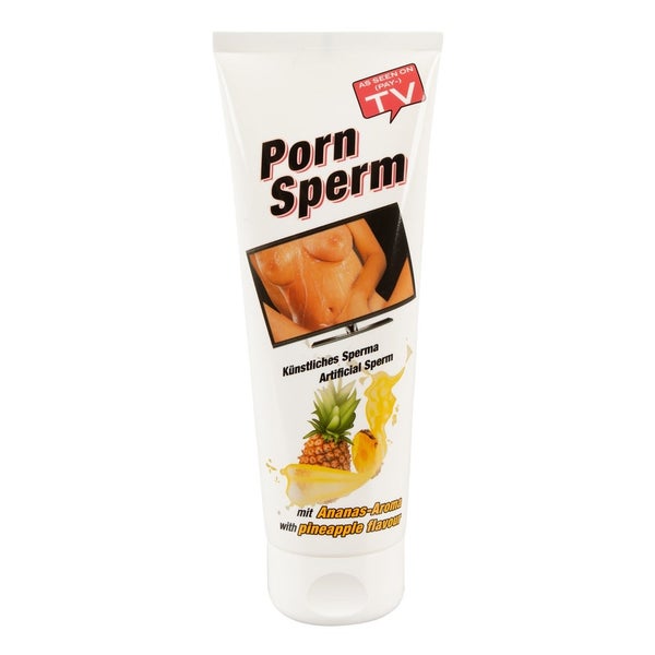 «Porn Sperm» Ananas, künstliches Sperma, fruchtig, 250 ml. (0.25 l) 250 ml