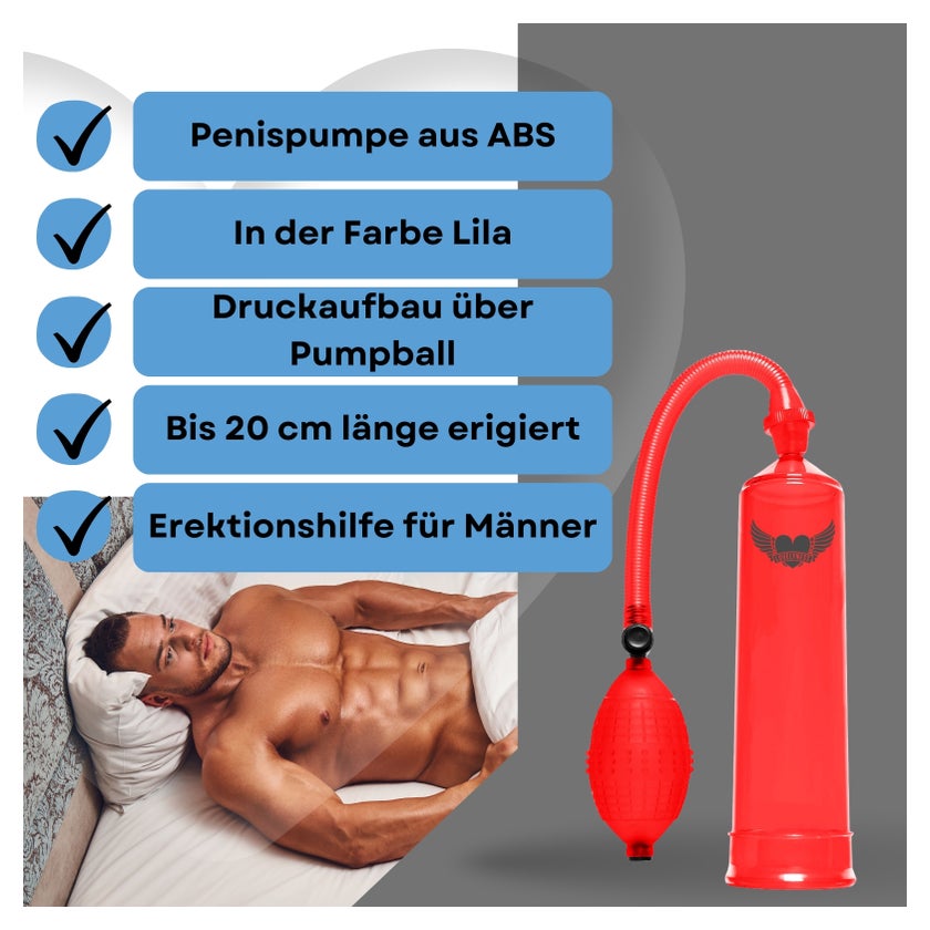 Lovelyness - Penispumpe in Rot online kaufen | DocMorris