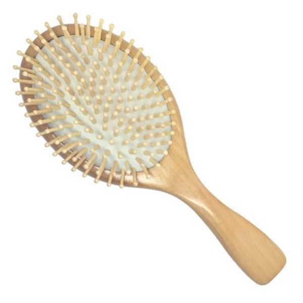 TBC Naturhaarbürste aus Buchen- und Ahornholz (12,5 cm)