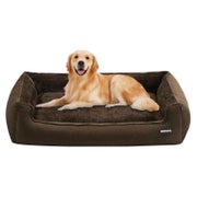 Hundebett Hundesofa Hundekissen abnehmbar L 110 x B 86 x H 2 1 St