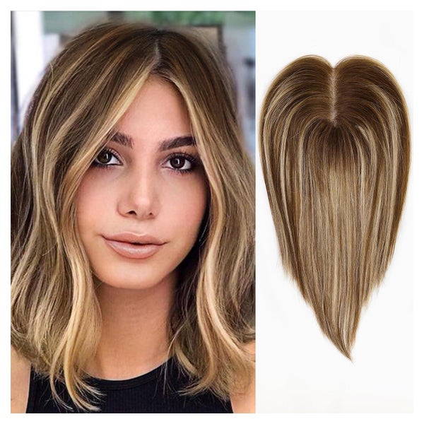 Haar Topper Remy Schweizer Spitze Handtied 12in P4 27 4 1 St