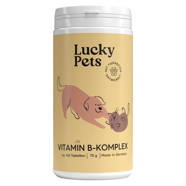 Vitamin B Komplex für Hunde & Katzen: Bierhefe, B12, B Vitamine, Vitamin B6, B-Komplex Hund, Haut & Fell, Nerven, Vitamine 70 g