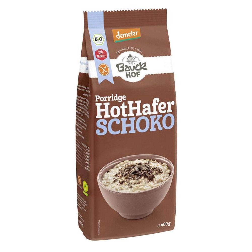 Bauck Mühle Hot Hafer Schoko - glutenfrei 400 g