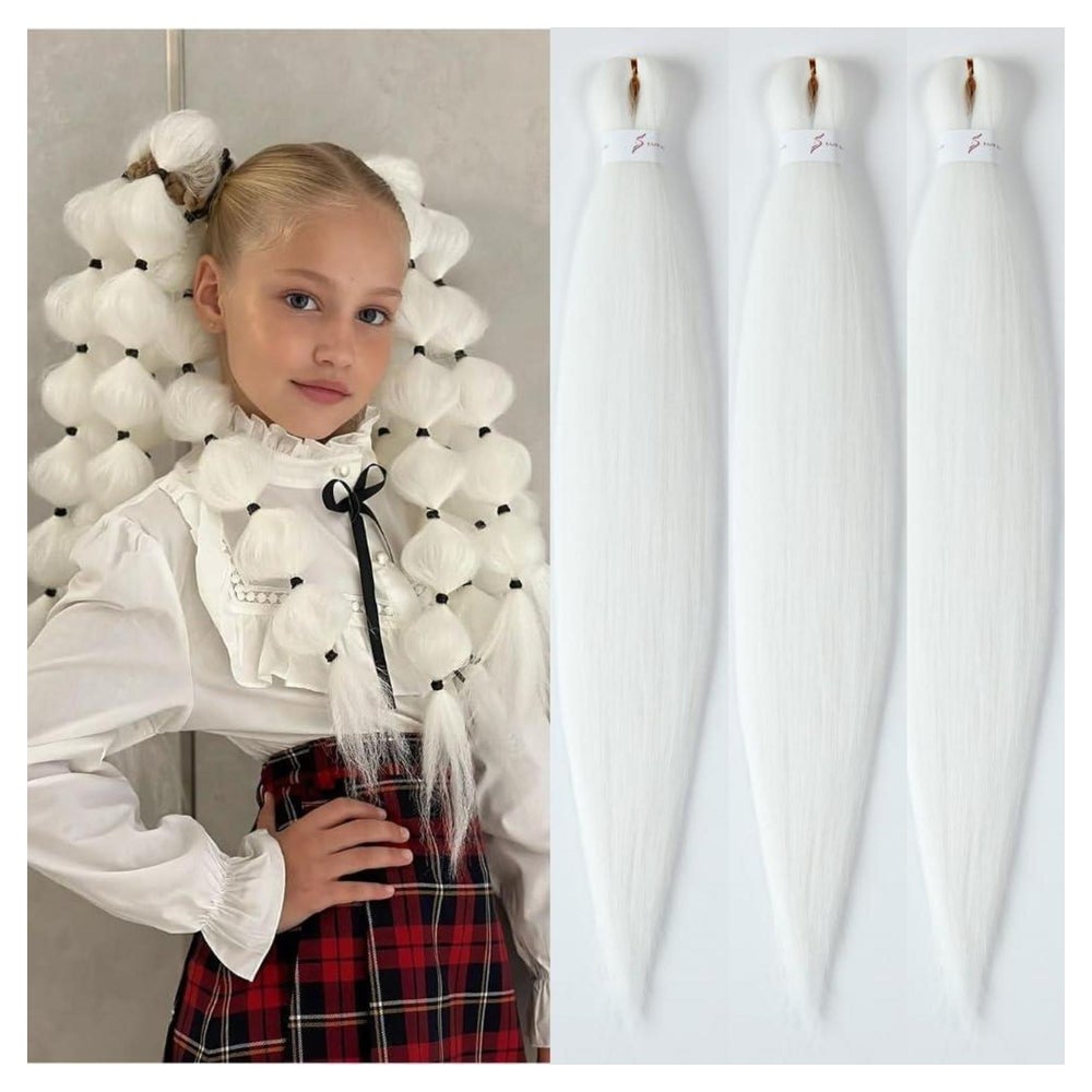 Haarverlängerung Kunsthaar Braids Jumbo 50.8cm-20 Zoll (3er 1 St