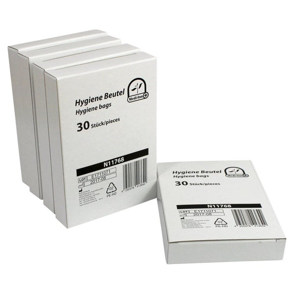 Medi-Inn Hygienebeutel für Damenbinden 30er Pack 90 St