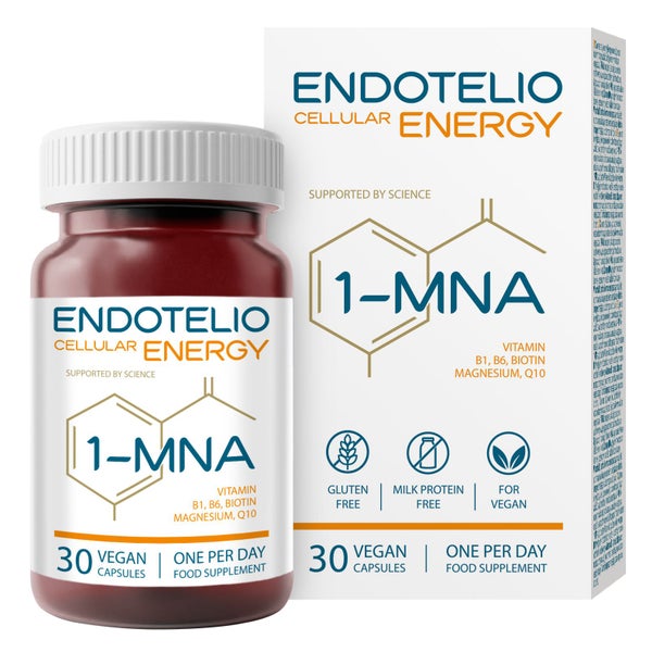 Endotelio 1-MNA CELLULAR ENERGY – Zellenergie & NAD+ Optimierung 30 St