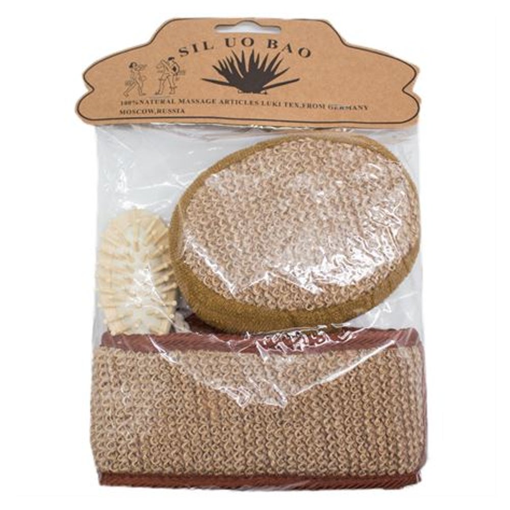 Fashiongirl Wellness- & Peeling-Geschenkset (3-teilig)