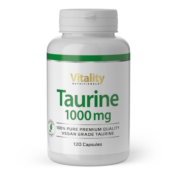 Taurine 1000 Vegan Kapseln 120 St