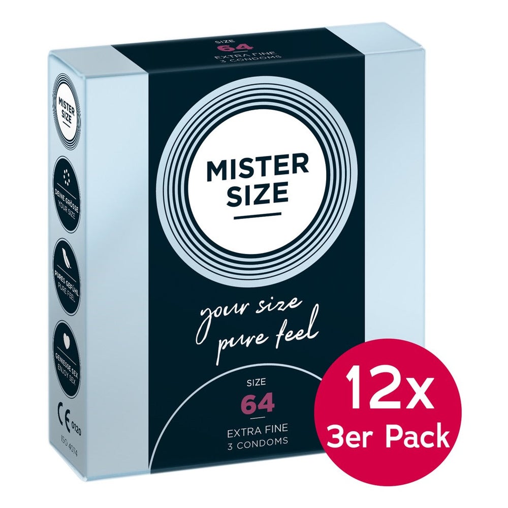 Mister Size Tray 64mm 12x 3 St