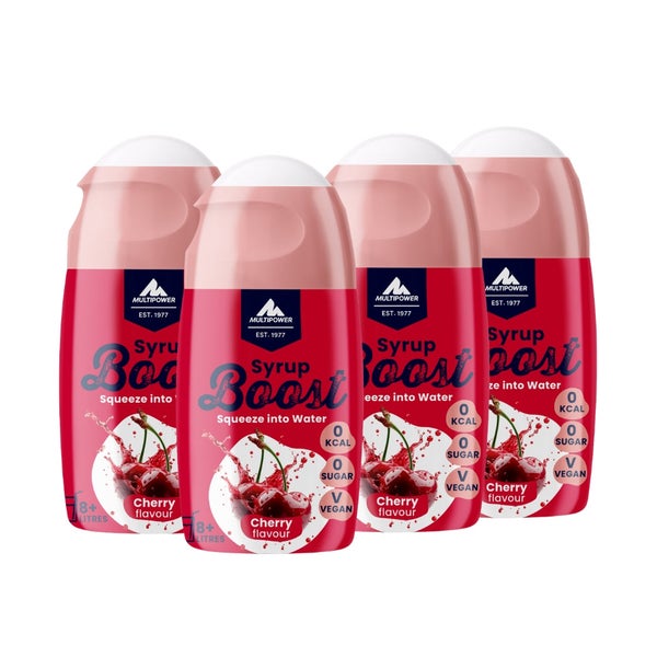 Multipower Syrup Boost Kirsche 4er Pack 4 St