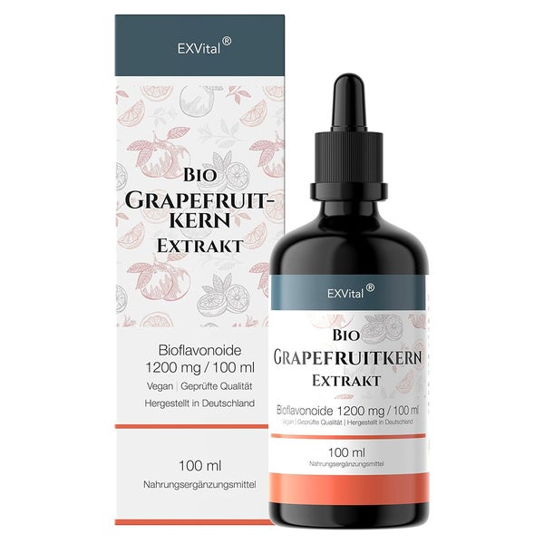 EXVital® Bio Grapefruitkernextrakt Tropfen, 1200mg 100 ml