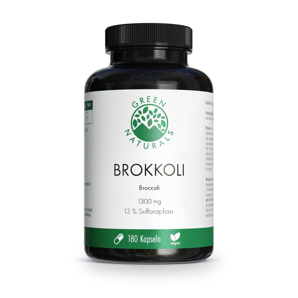 GREEN NATURALS Brokkoli + 13 % Sulforaphan vegan 180 St