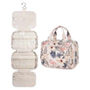 Kulturbeutel Kosmetiktasche Waschtasche Aufhängen Ba-beige F 1 St