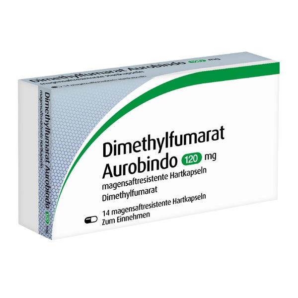 Dimethylfumarat Aurobindo 120 Mg Magensaftr.hartk. 14 St