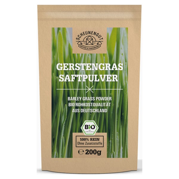 Scheunengut® Bio Gerstengrassaft Pulver 200 g