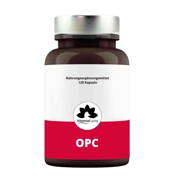 OPC - Traubenkernextrakt hochdosierte Kapseln reines OPC 120 St