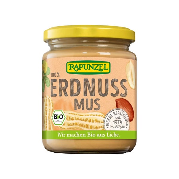 Rapunzel Bio Erdnussmus fein 250 g 250 g