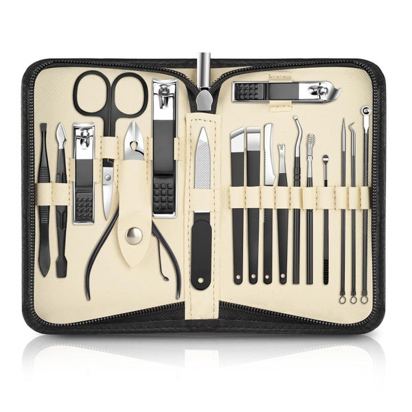 DUAIU Maniküre Pediküre Set 18in1 Nagelknipser Nagelpflegese 1 St