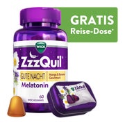 Produktabbildung: WICK ZzzQuil® Gute Nacht Mango & Banane Melatonin 60 St