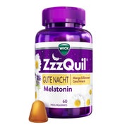 Produktabbildung: WICK ZzzQuil Gute Nacht Mango & Banane mit Melatonin 60 St