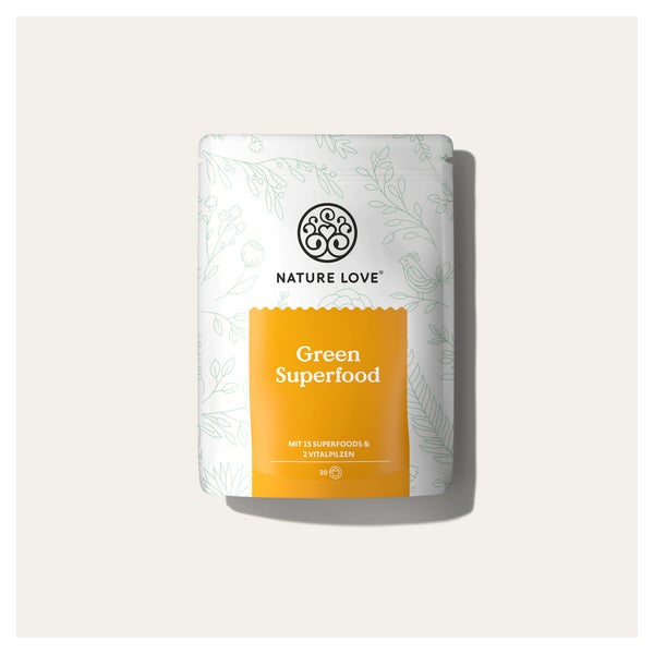 Green Superfood 300 Gramm Pulver Nature Love 300 g