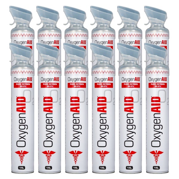 Boost Oxygen AID Sauerstoffdose zum Inhalieren 12 St