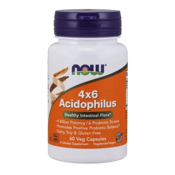 4x6 Acidophilus, vegetarische Kapseln 60 St