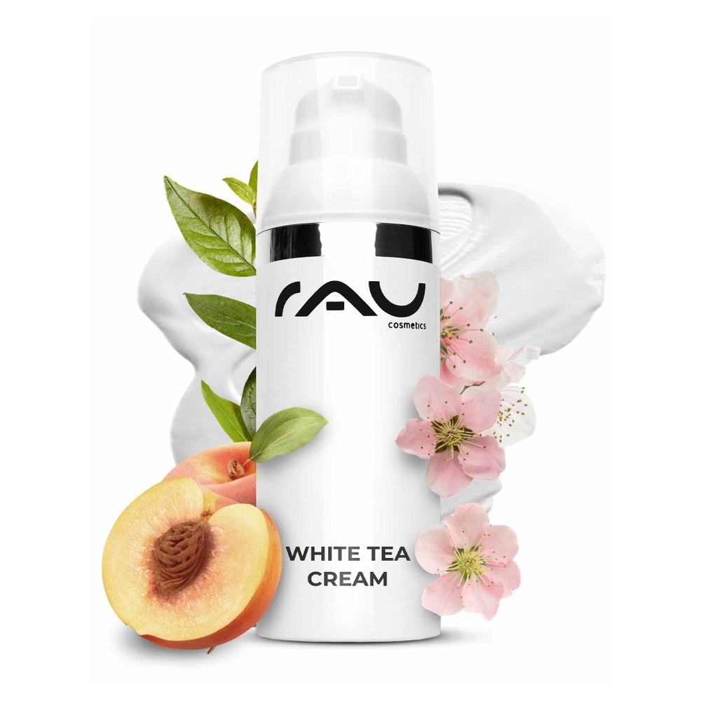 White Tea Cream 50 ml  Anti Aging 24h Creme für trockene und...