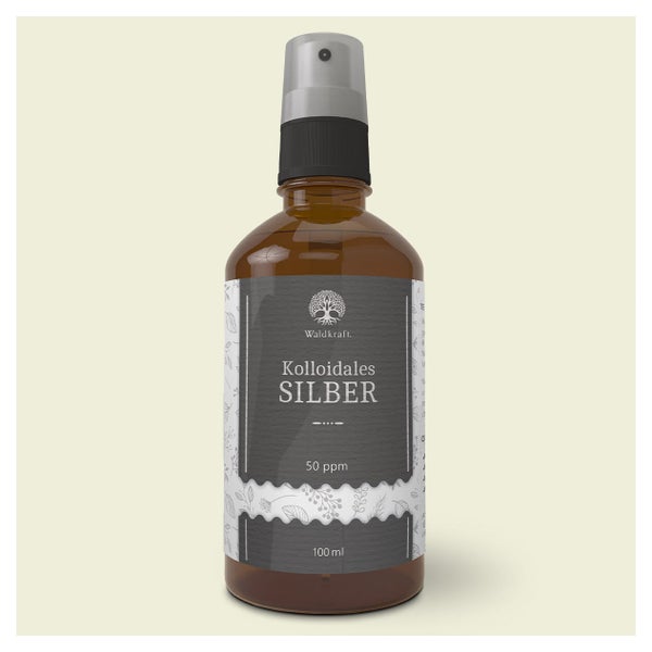 Kolloidales Silber - 50 ppm - Technische Lösung (Sprühkopf) - 100ml 0.1 l