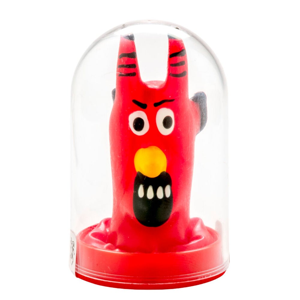 Scherzkondom „Red Devil“ Handbemalt Geschenk für Frechdachse (1 Stück) 1 St
