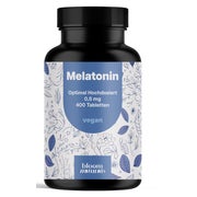 Melatonin 0,5 mg - 400 Tabletten - Bloom Naturals 400 St