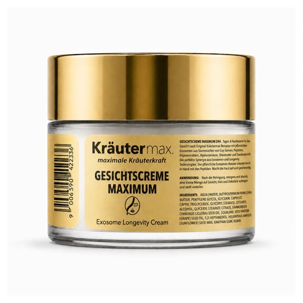 Kräutermax Maximum Exosome Longevity Gesichtscreme 50 ml