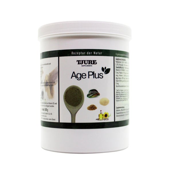 TJURE - Age Plus 500 g | wichtige Vitamine | Mineralstoffe | Proteine 500 g