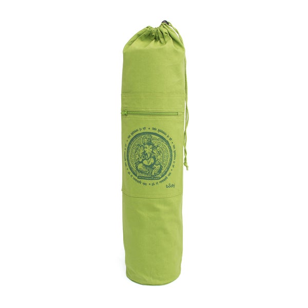 bodhi Shakti Toploader Bag "Ganesh" grün, Baumwolle 1 St