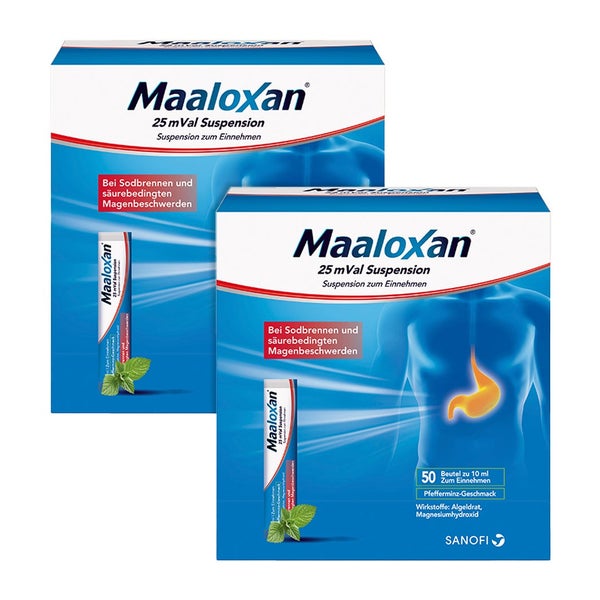 Maaloxan Beutel - 2 x 50 x 10 ml 2X50X10 ml