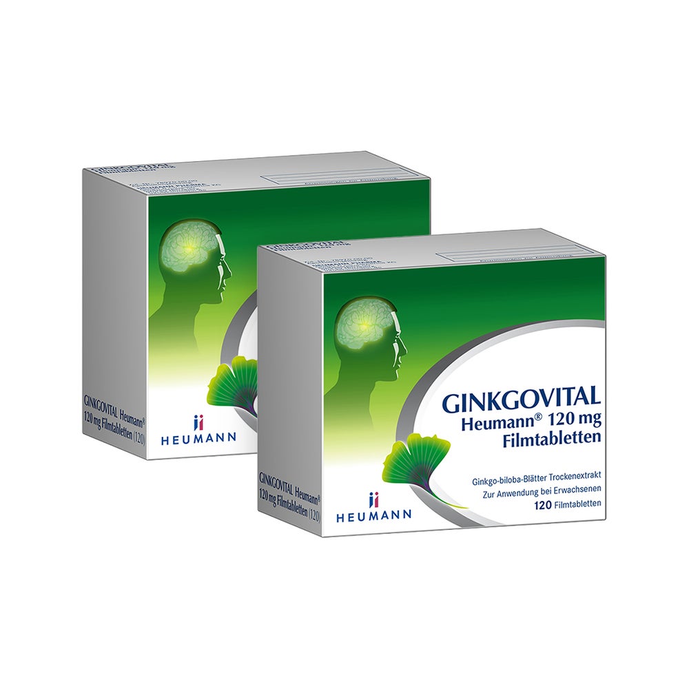 Ginkgovital 120 Doppelpack 2X120 St