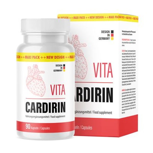 Vita Cardirin Kapseln | Pflanzenextrakten 90 St