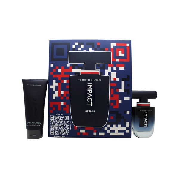 SET TOMMY HILFIGER Tommy Impact Intense EDP 50ml + SHOWER GEL 100ml 0,15 l