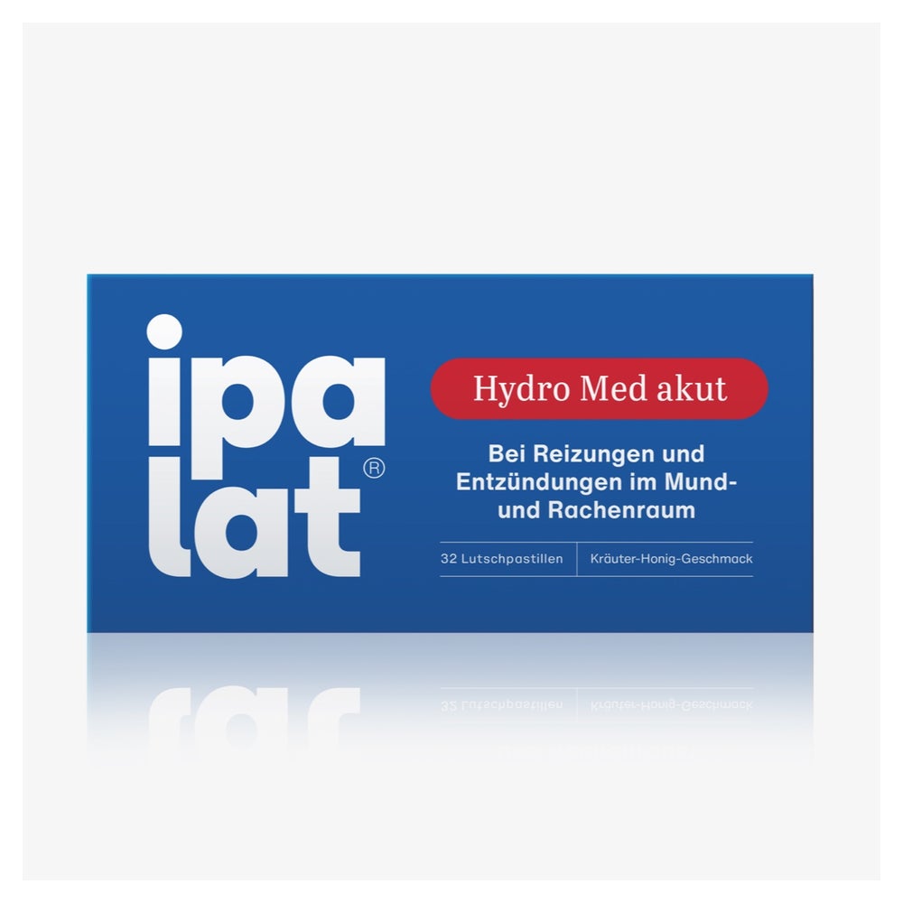Ipalat Hydro Med Akut Lutschpastillen 32 St